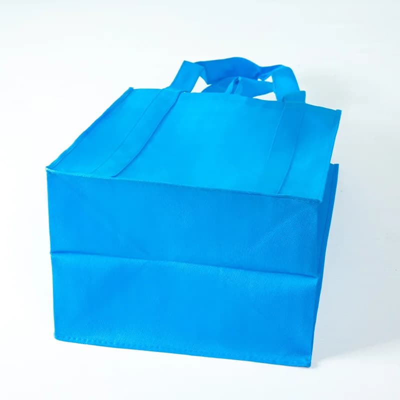 Non-woven Tote Bags Foldable Travel Storage Bag Reusable Shopping Bags Lightweight Large Tote Bags For Promotional  - 4