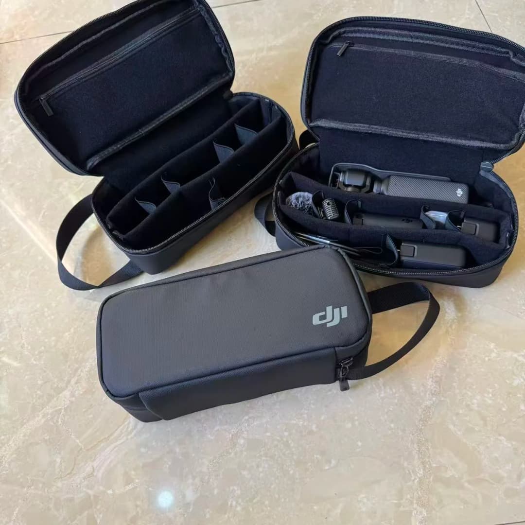 Accessories Kit for DJI Osmo Pocket 3 Case Magnetic Bracket Desktop Base Mount Selfie Stick Tripod Glass Screen Protector - 6