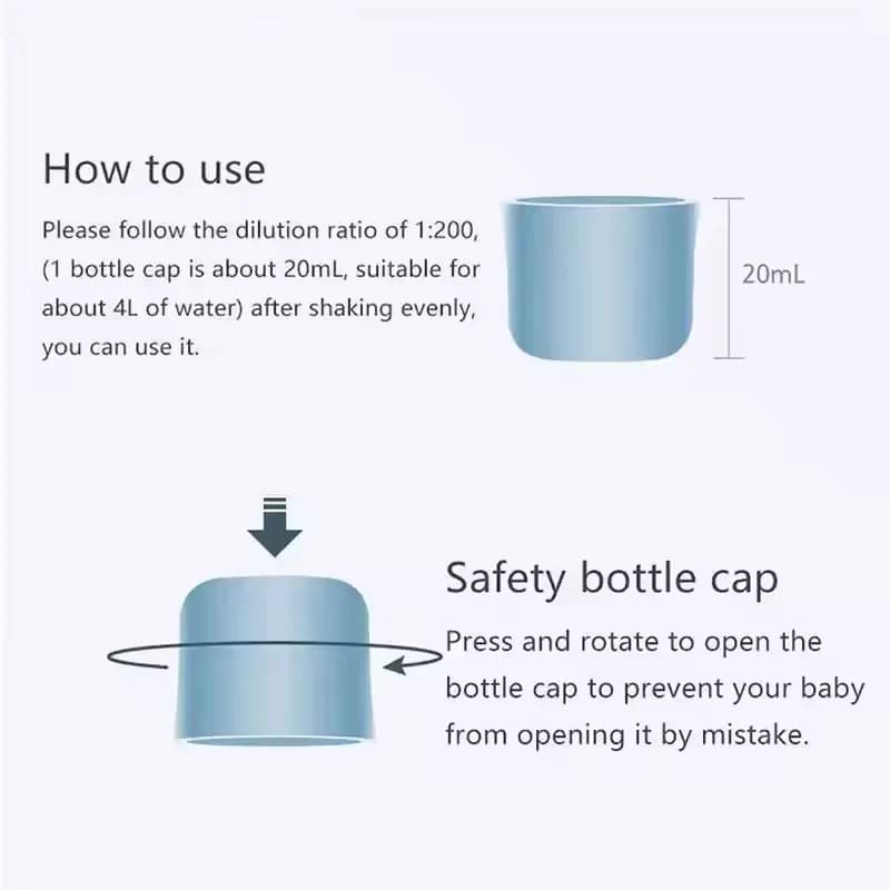 Original Roborock S7 MaxV Ultra S7 Pro Ultra For JONR P20 PRO Complete Cleaning Fluid Accessor Roborock Cleaning solution 200ml - 4