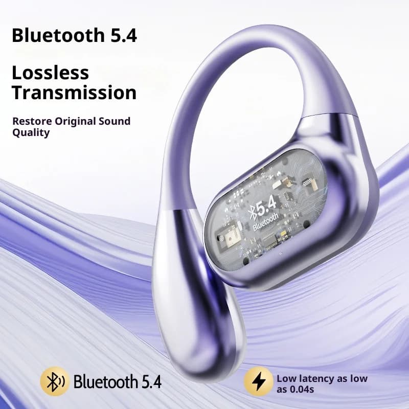 Original Sony Q17 pro Wireless Bluetooth Headphones Sports Open-Back Ear-Hook Style Hi-Fi Music Earphone with HD Call Mic - 6