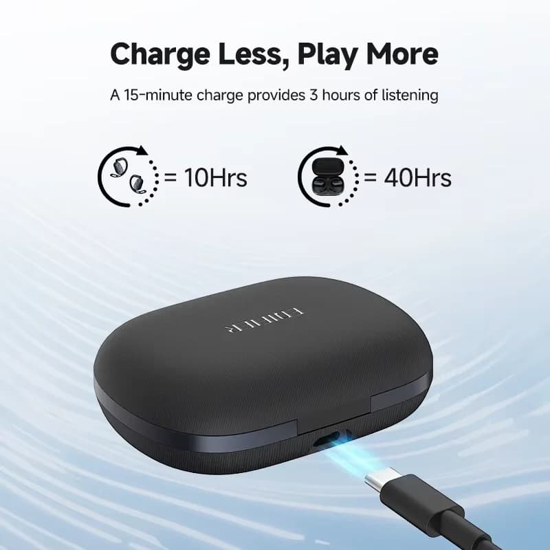 Edifier Comfo Flex Open-ear Headphones True Wireless Bluetooth Earphones Ear Hooks Earphone Bluetooth 5.4 ,Hi-Res Audio,IP55 - 5