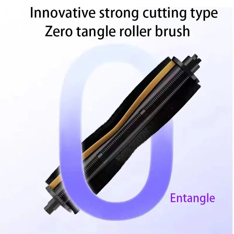 Original Cutting Hair Anti-Tangle Roller Brush Dreame X40 Pro X40 Pro Ultra L10s Pro Ultra Heat L30 Ultra L20 Ultra L10s Ultra - 4