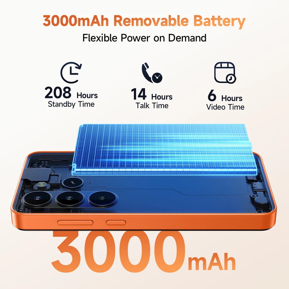 【World Premiere】Ulefone Note 22 Mini 5.0" Smartphone Android 16 Removable Battery Mobile Phone Dual SIM Standby Global Version - 4