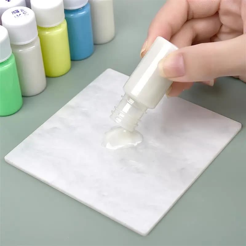 20 جرام طويلة الأمد مشرق مضيئة مسحوق الطلاء راتنجات الايبوكسي الصباغ توهج في الظلام مسحوق الفلورسنت DIY بها بنفسك صنع المجوهرات حشو - 3