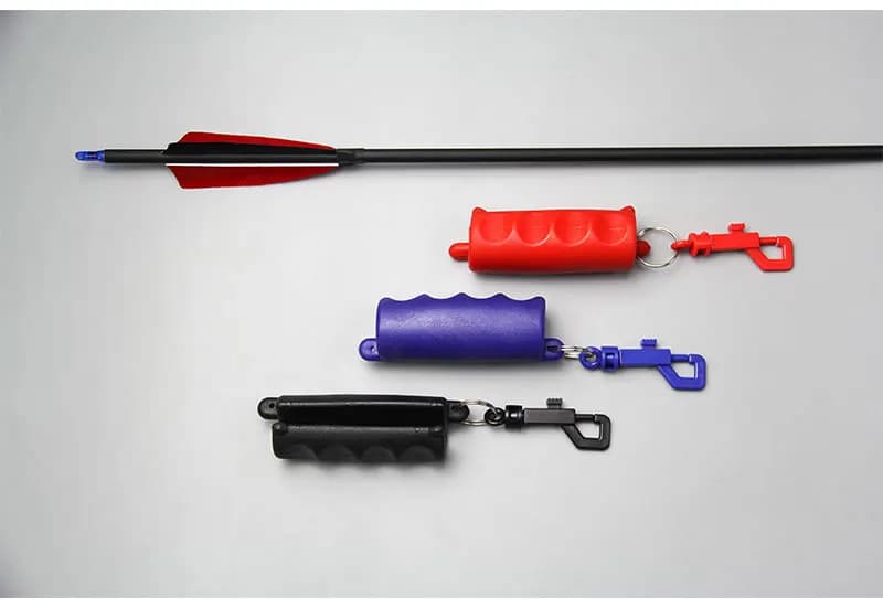 Outdoor Archery Rubber Arrow Puller  Easy-to-Use Bow Accessory with Keychain Auxiliary Tool for Effortless Arrow Removal - 4