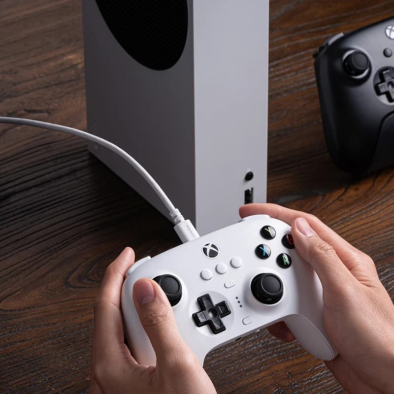 8BitDo وحدة تحكم ألعاب Ultimate 3-mode لXbox، عصي تحكم بتأثير هول، متوافقة مع Windows، وأندرويد - 6