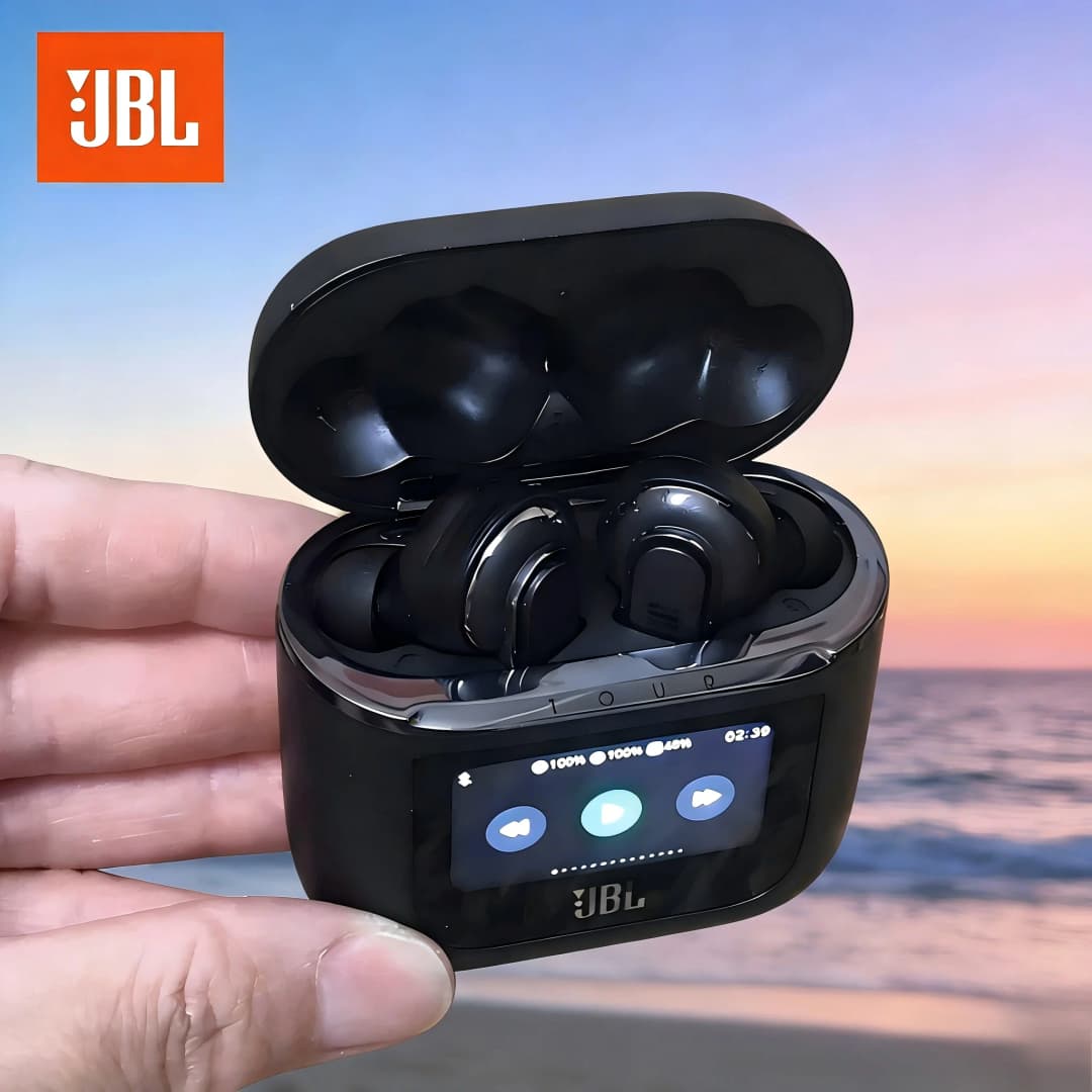 سماعات أذن JBL Tour PRO 2 بلوتوث لاسلكية رياضية ستيريو شاشة LCD سماعات أذن لاسلكية حقيقية إصدار HK - 3