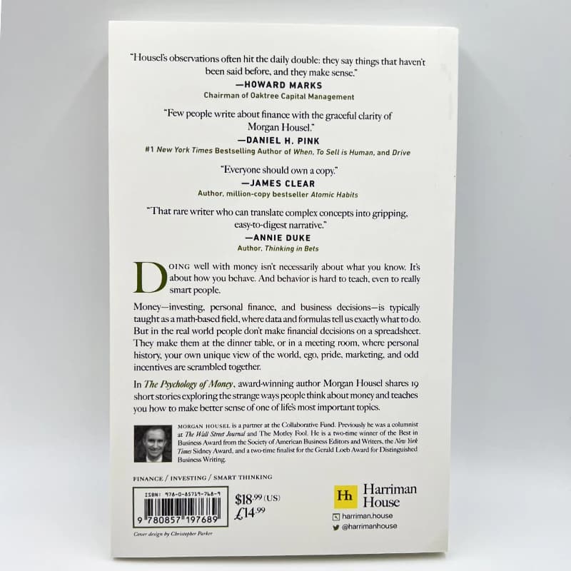 The Psychology of Money— Timeless Lessons on Wealth, Greed, Happiness Finance Books for Adult - 4