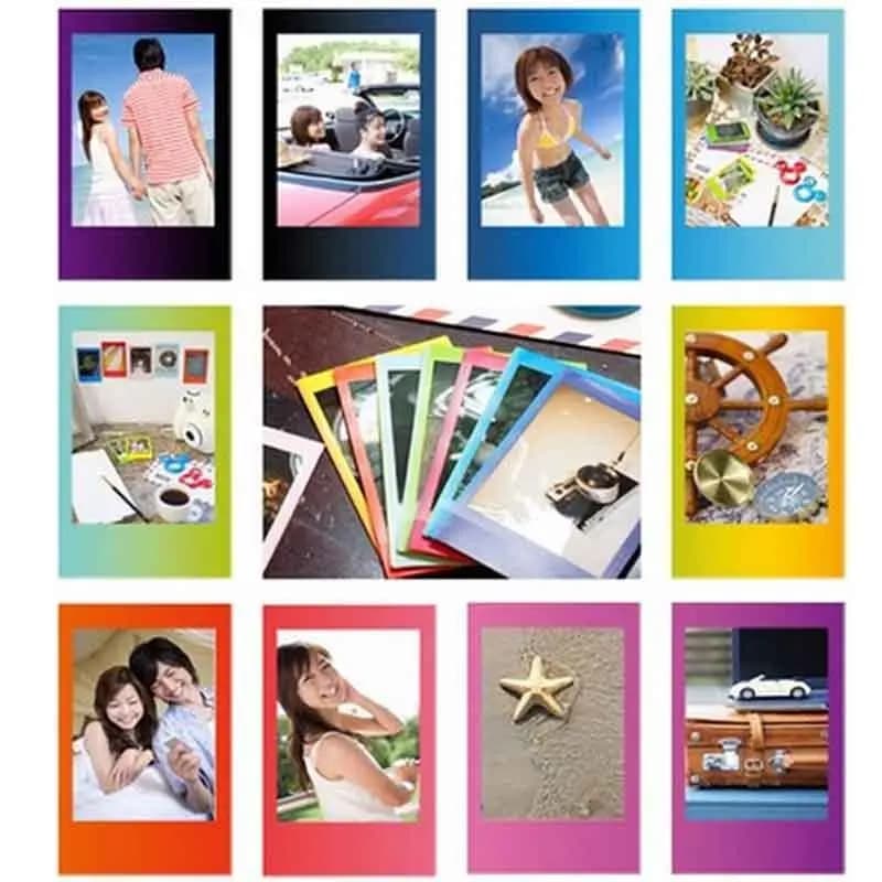 Fujifilm Rainbow Films Instax Mini Film 10-50Sheets Photo Paper For Fujifilm Instant Camera Mini 13 41 EVO 12 9 SE Link+ Printer - 6