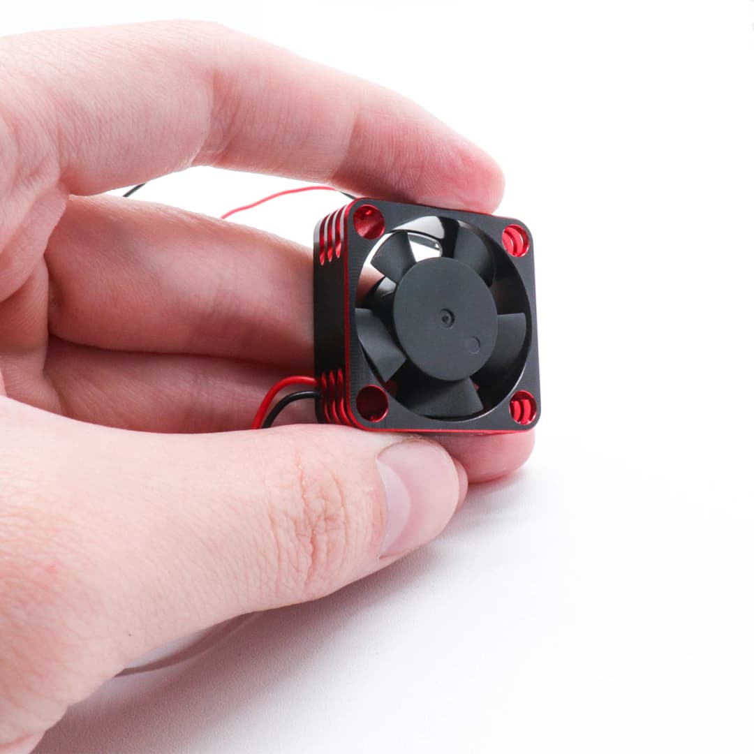 RCZIPROY RC 25mm 30mm 35mm 40mm 50mm Fan Cooling Fan RC Creeper 1/10 1/8 1/5 540 550 3650 Motor Brushless/Brushed ESC RC Car - 6