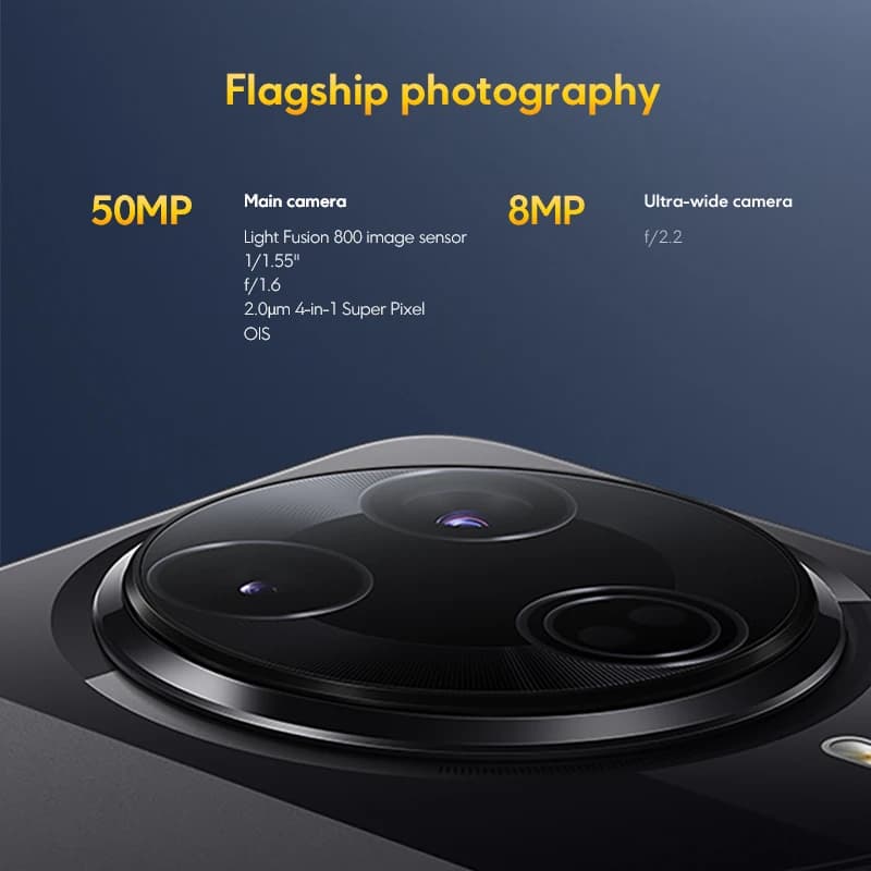 هاتف POCO F7 Pro 5G إصدار عالمي 256 جيجابايت 512 جيجابايت معالج Snapdragon® 8 الجيل 3 شاشة 120 هرتز 2K Flow AMOLED كاميرا 50 ميجابكسل شحن 90 واط - 5