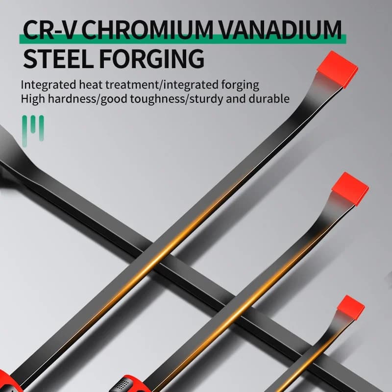 أداة رفع متعددة الوظائف، قضيب طويل 8-24 بوصة، إصلاح إطارات ثقيلة، إزالة مسامير، أدوات يدوية لإصلاح السيارات - 3