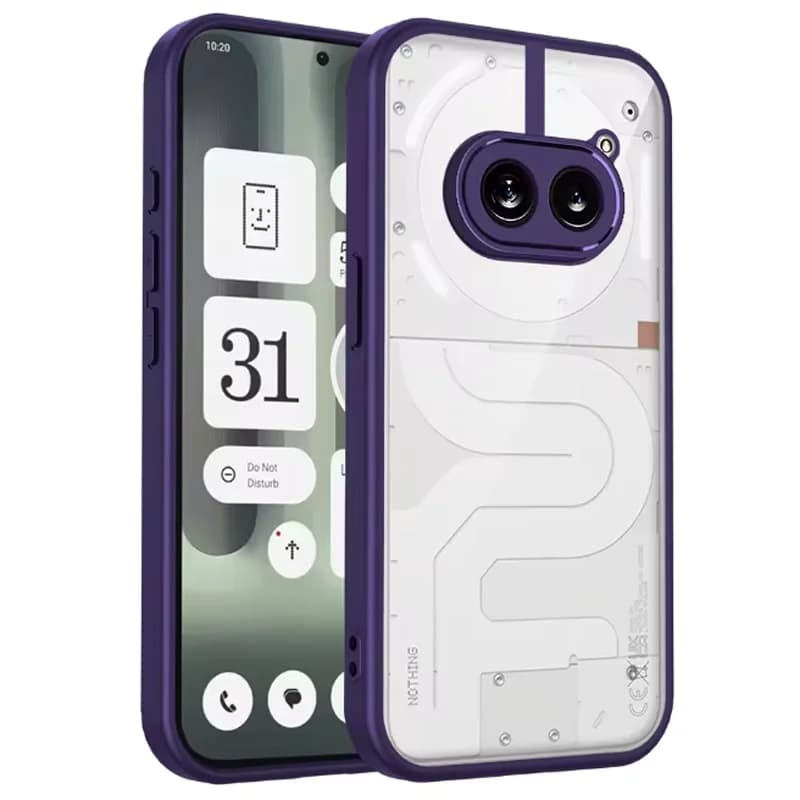 Nothing Phone 2A Plus A142P Case Air Cushion Shockproof Silicon Bumper Clear Matte Back Cover Hard Case for Nothing Phone2A A142 - 3