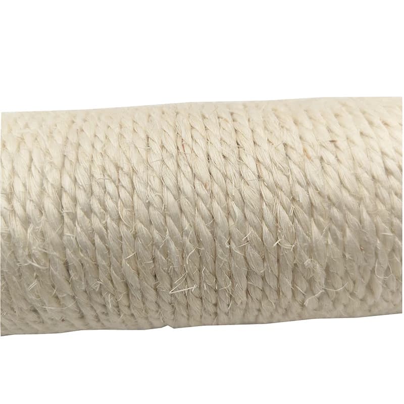 عمود خدش قطط لشجرة تسلق القطط DIY إطار تسلق قطط عمود استبدال حبل سيزال متشابك لعبة خدش قطط - 4