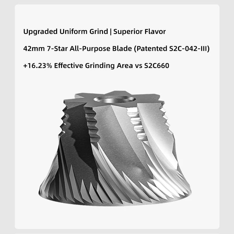 مطحنة قهوة يدوية محمولة TIMEMORE Chestnut C5/C5ESP، مطحنة إسبريسو يدوية، شفرة S2C 42 ملم داخلية، كفاءة طحن عالية - 2
