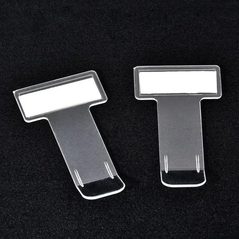 Disabled Parking Permit Holder Card Bill Car Parking Ticket Clip Holder Mount Storage Organizer Car Styling Windshield Stickers - 3