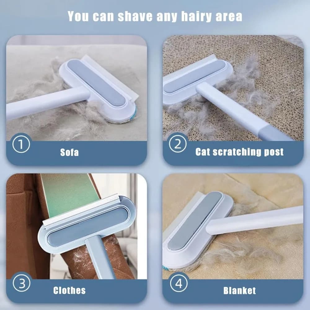 Multi-function Lint Cleaner Pet Cat Hair Remover Brush Manual Lint Cat Dog Hair Cleaning Tools Pet Supplies Household Washable - 5