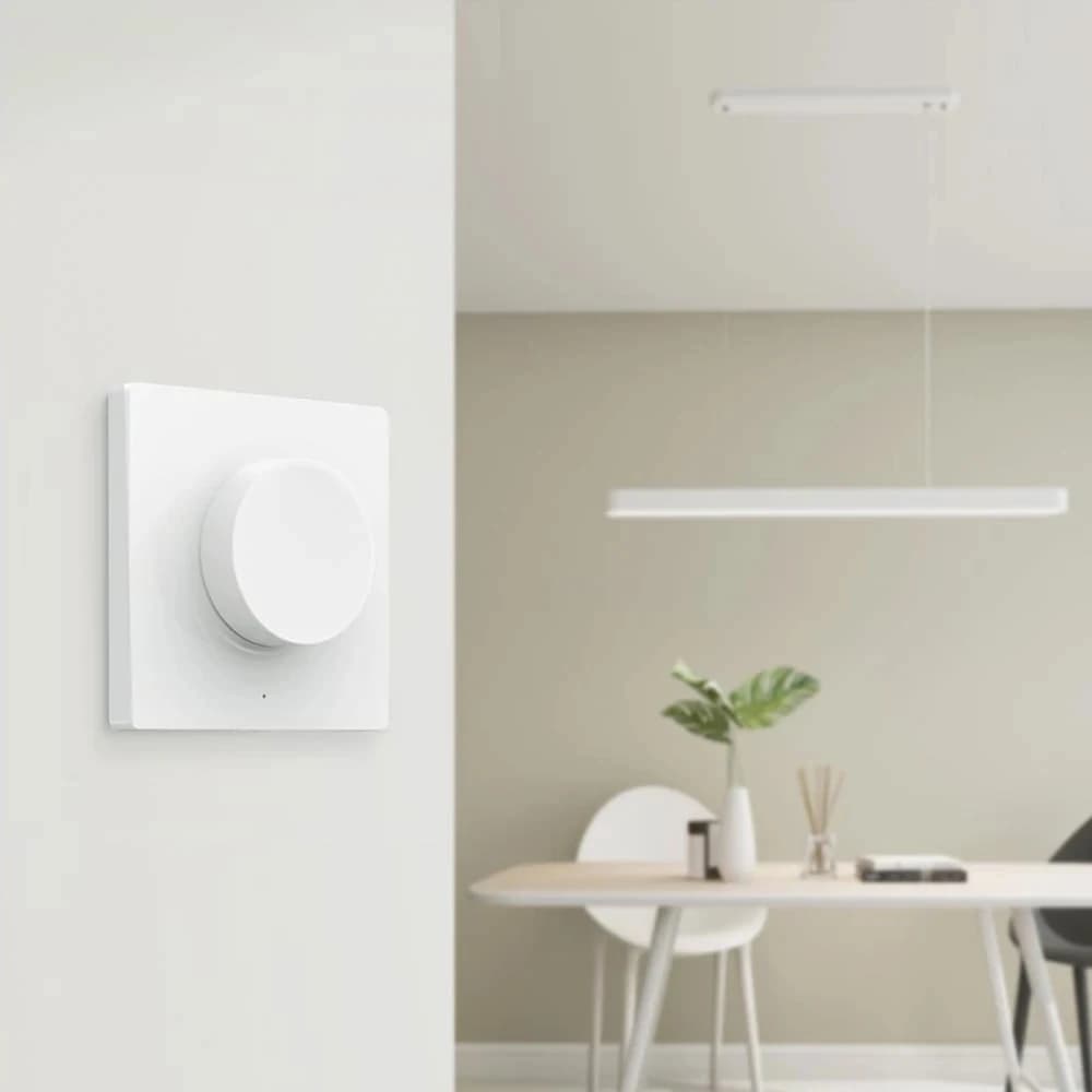 YEELIGHT wireless smart dimmer switch Sticker wall version the smart switch Bluetooth remote control is suitable For Mi Home - 2