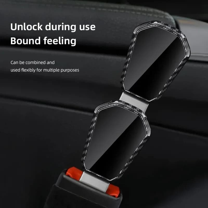 High Quality Metal Car Seat Belt Extender Clip Buckle Plug Auto Safety Strap Extension Automotive Interior Accessories For BMW - 6