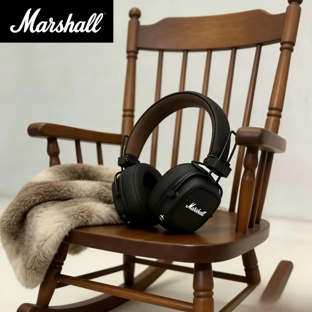 Marshall Major IV 4 On-Ear Wireless Headphones Foldable Bluetooth Headset Strong Bass Music Sport Earphones with Mic - 3
