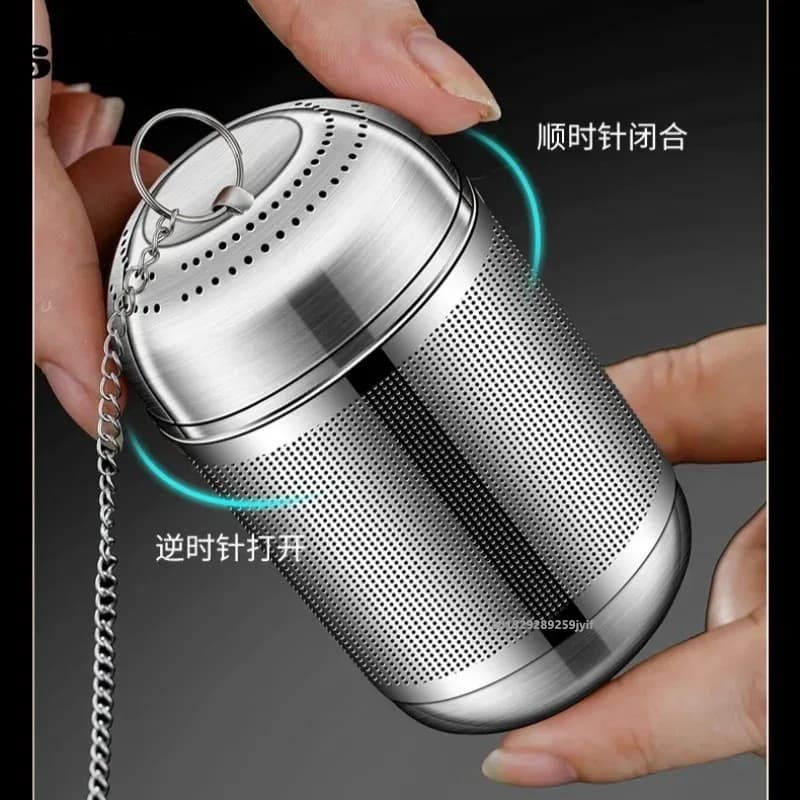 Tea Strainer 304 Stainless Steel Tea Infuser Tea Leaves Spice Seasoning Ball Strainer Teapot Fine Mesh Coffee Filter Teaware - 4