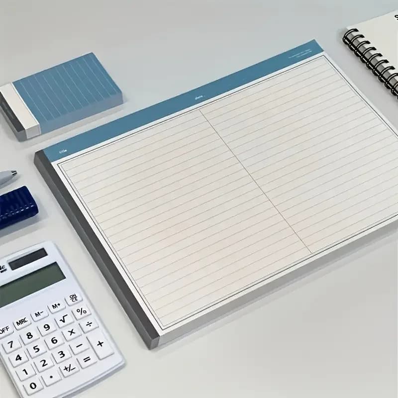 B5 مذكرات كتاب رسم قابل للتمزيق 30 ورقة دفتر مشروع ورقة مجلة الدفاتر مكتب الحرم الجامعي منصات الكتابة اللوازم المدرسية - 3