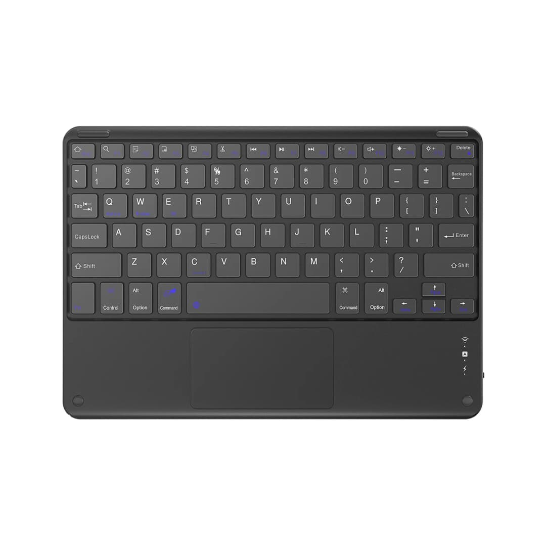 لوحة مفاتيح بلوتوث Blackview K1 بالإنجليزية والفرنسية والعربية لوحة مفاتيح لاسلكية محمولة للكمبيوتر اللوحي بنظام Android وIOS وWindows - 6