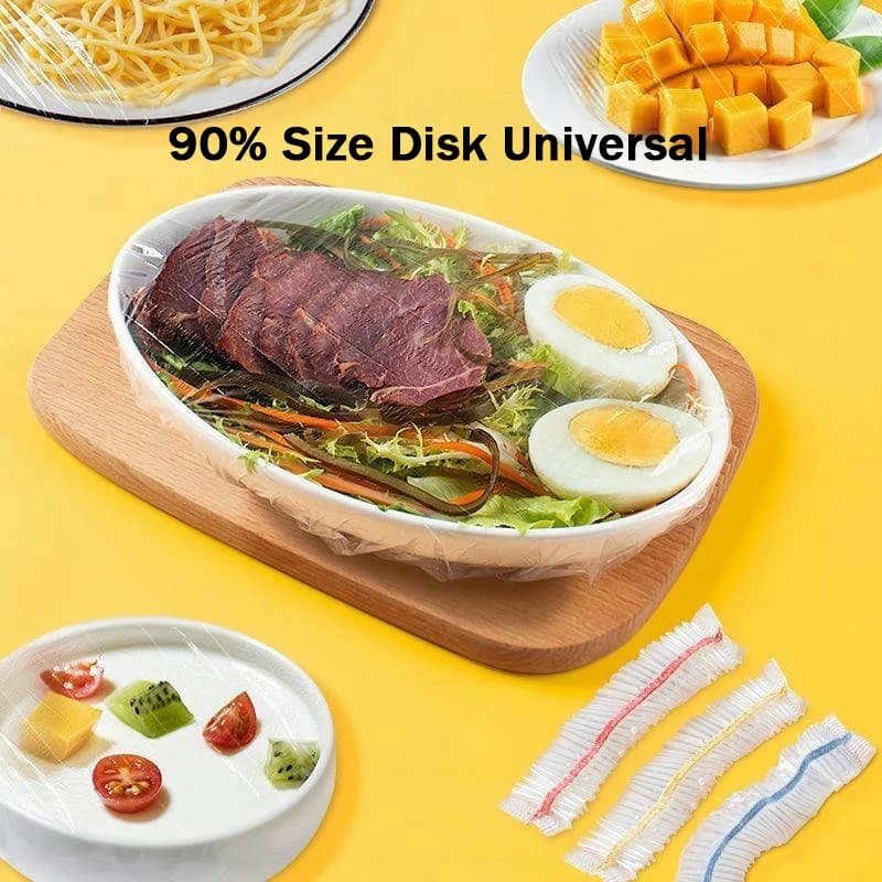 أكياس تغليف طعام بلاستيكية، أكياس حفظ الطعام شفافة وقابلة لإعادة الاستخدام، غلاف مطبخ ملون قابل للتصرف - 2