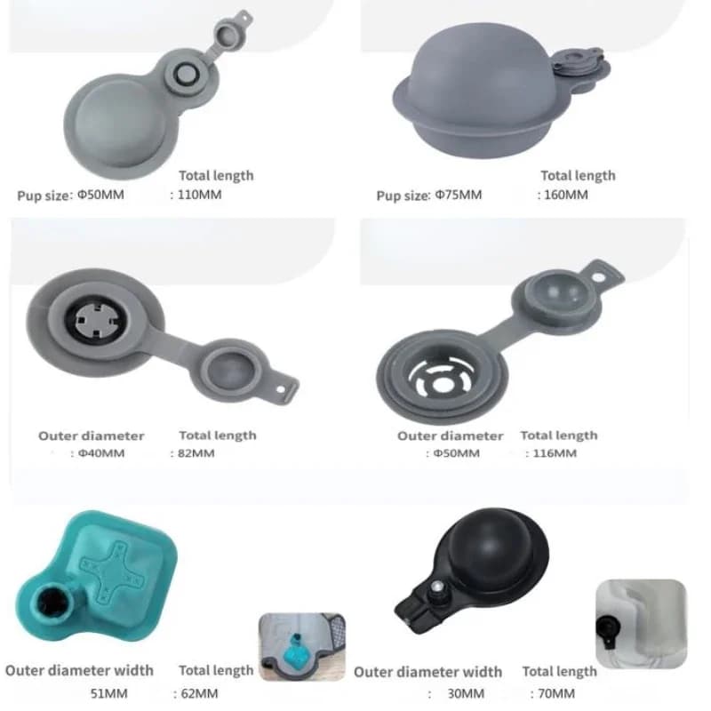 Outdoor Camping Inflatable Mattress Valve TPU Siamese Deflation Sleeping Bed Mat Cushion Nozzle Pillow Valve - 5