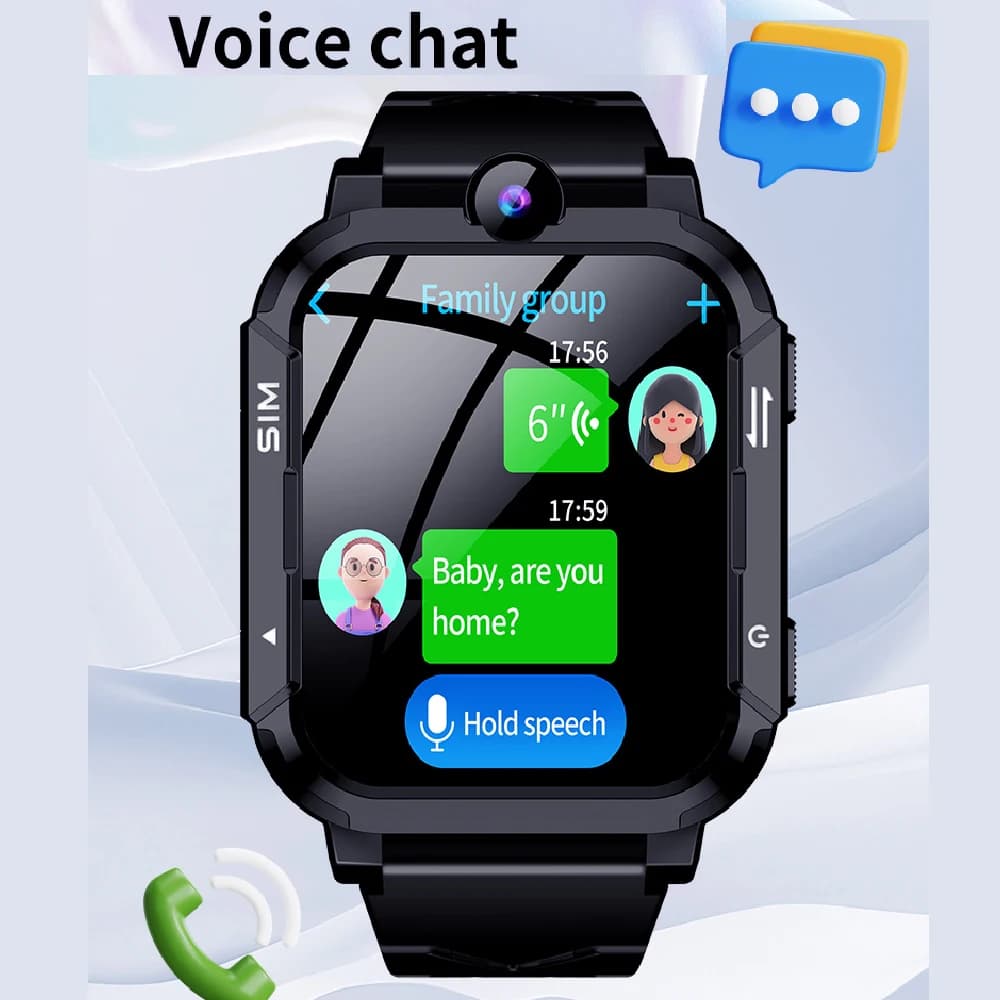 4G Kids ساعة ذكية GPS WiFi المقتفي موقع مكالمة فيديو SOS دعوة الظهر مراقبة الهاتف ساعة الأطفال Smartwatch صبي فتاة الهدايا - 6