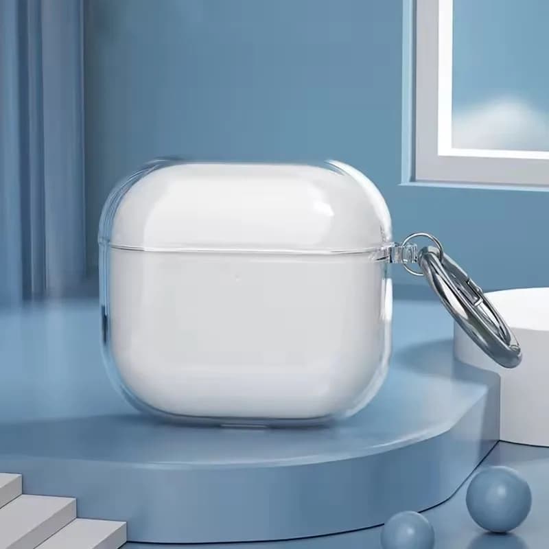 2025 ل airpods 4 جيل airpods 4 سماعات بلوتوث ANC سماعات لاسلكية سماعات أذن إلغاء الضوضاء حافظة شفافة من البولي يوريثان - 3