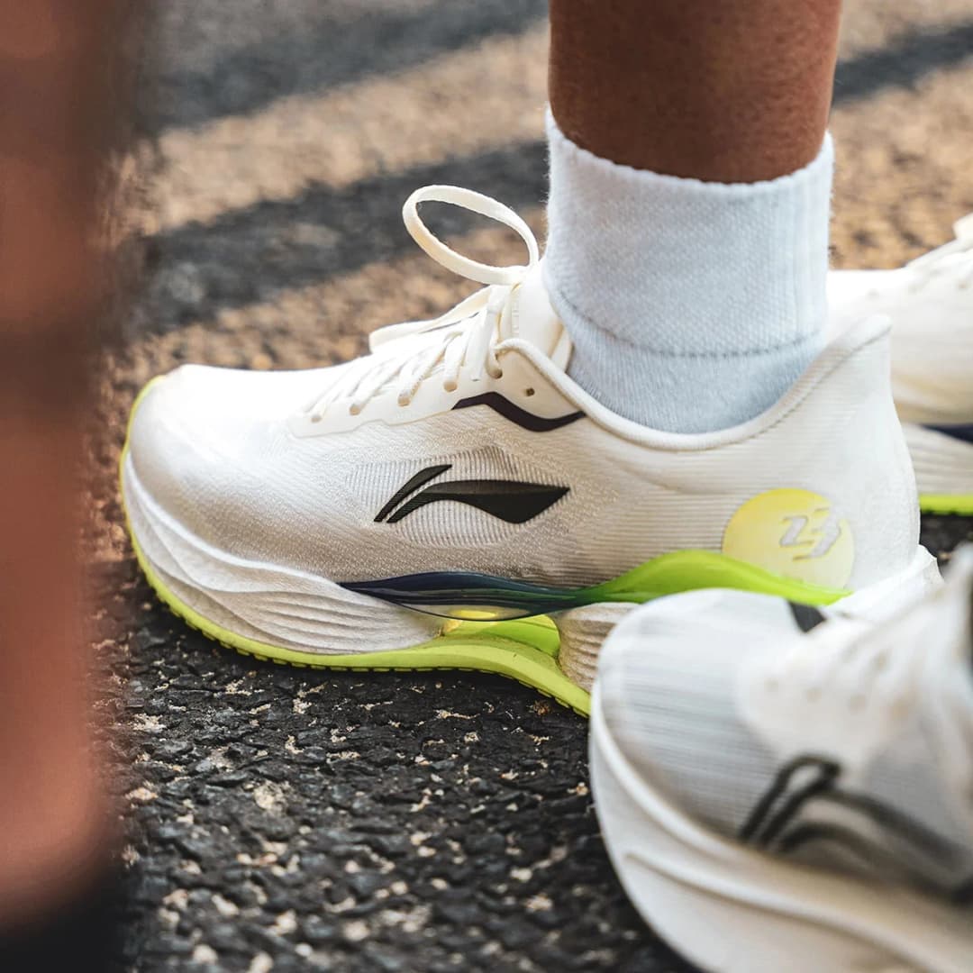أحذية ركض نسائية Li-Ning SUPER LIGHT 23 خفيفة BOOM FIBER قابلة للتنفس متينة مستقرة أحذية جري يومية ARBW018 - 5