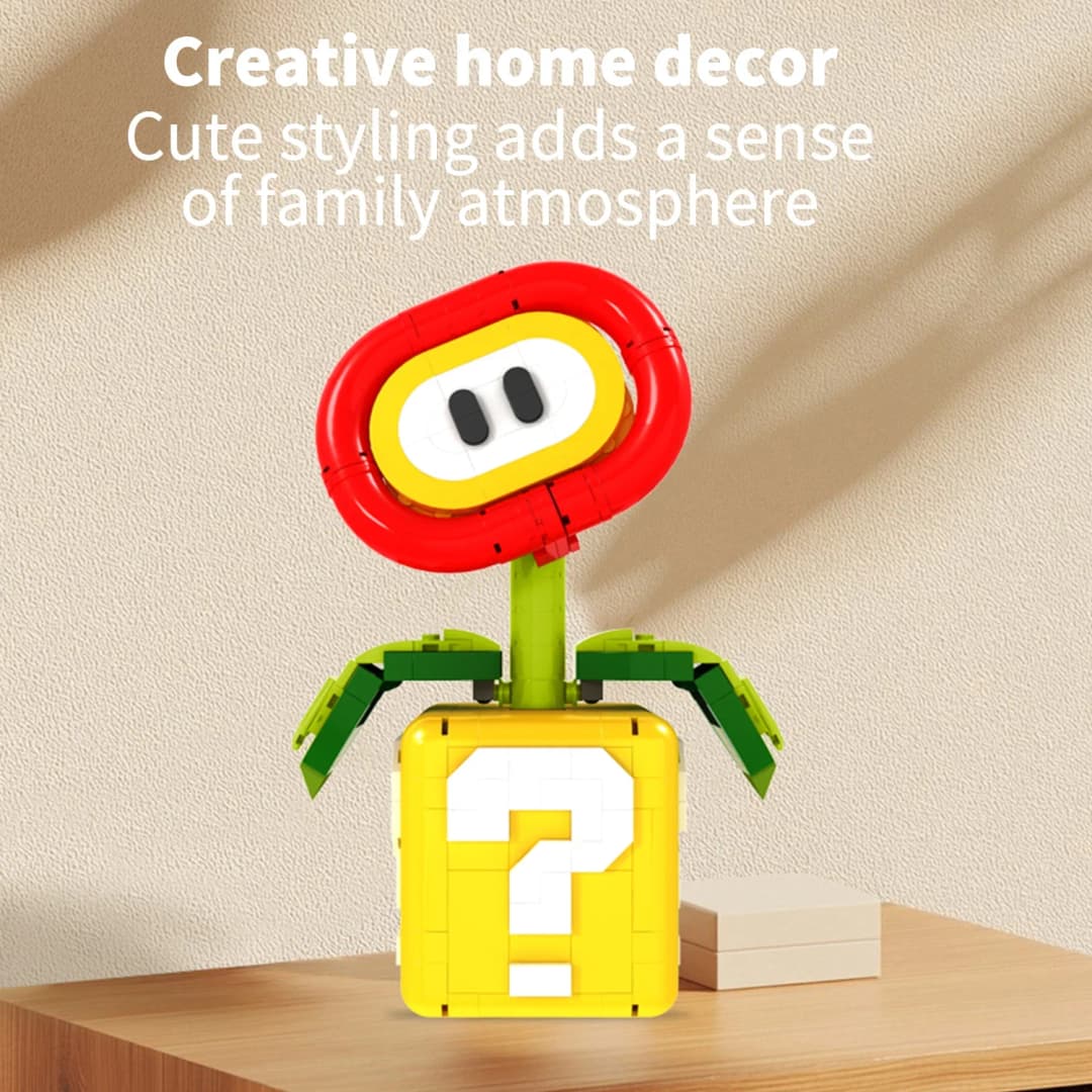 مجموعة قوالب بناء زهرة اللهب MOC ألعاب STEM تقنية إبداعية نموذج تجميع متقدم هدية للكبار والأطفال - 4