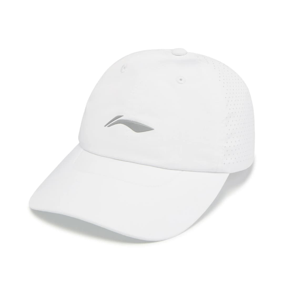 قبعة بيسبول للجري للجنسين من لي نينغ AT._UV-50+ من البوليستر مقاس 56-60 سم قابلة للتنفس للرجال والنساء قبعات عاكسة قبعة كلاسيكية من LiNing طراز AMYV073 - 3