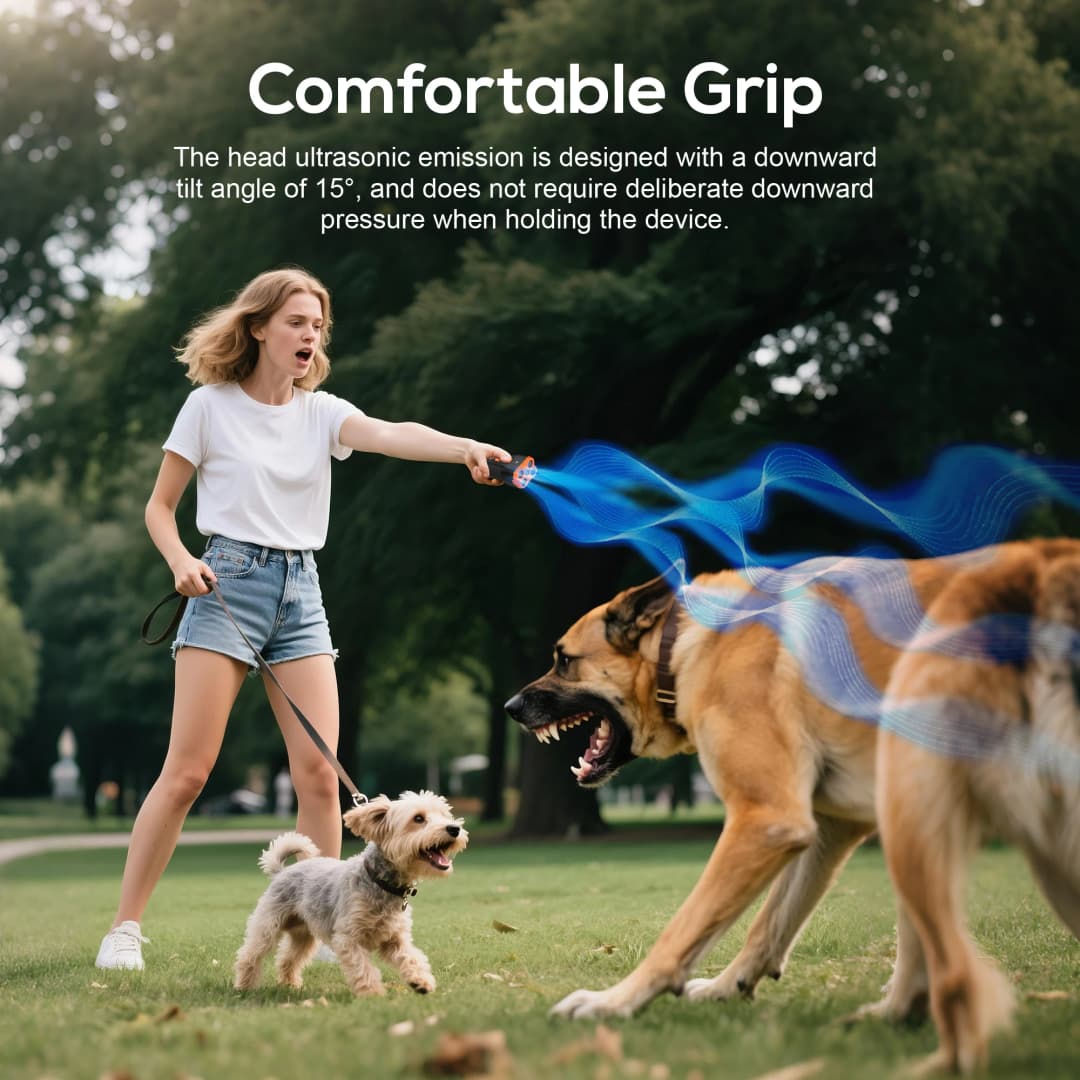 Dog Bark Deterrent Device, 4X Ultrasonic Anti Barking, Training Modes 50FT Range Barks No More Indoors Outdoors Behavior Corre - 6