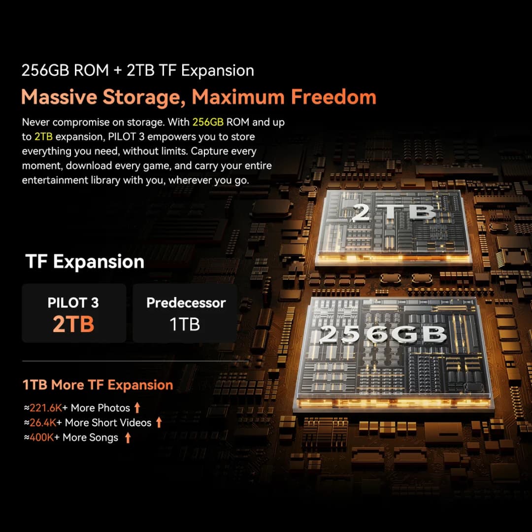 2025 Blackview OSCAL PILOT 3 Rugged Phone MTK 6300 12GB+256GB Telephone Portable 6.78" FHD+2.4K Display 120H Smartphone Android - 6