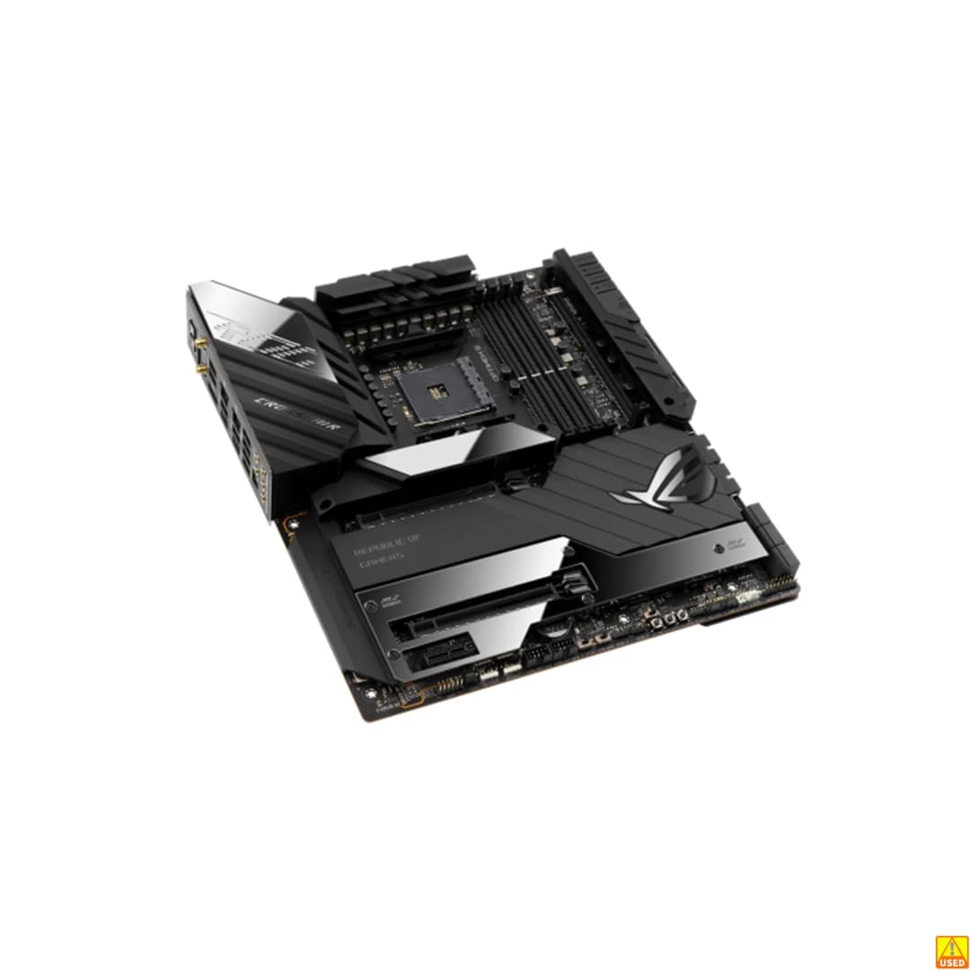 ASUS ROG CROSSHAIR VIII EXTREME Motherboard Socket AM4 CPU DDR4 5000(OC) MHz Memory Chipset X570 Extended ATX Mainboard - 3