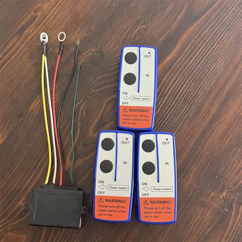 12 فولت/24 فولت الثقيلة اللاسلكية ونش التحكم عن بعد عدة مقاوم للماء سماعة ل جيب ATV على الطرق الوعرة سحب شاحنة قارب مقطورة الانتعاش - 2