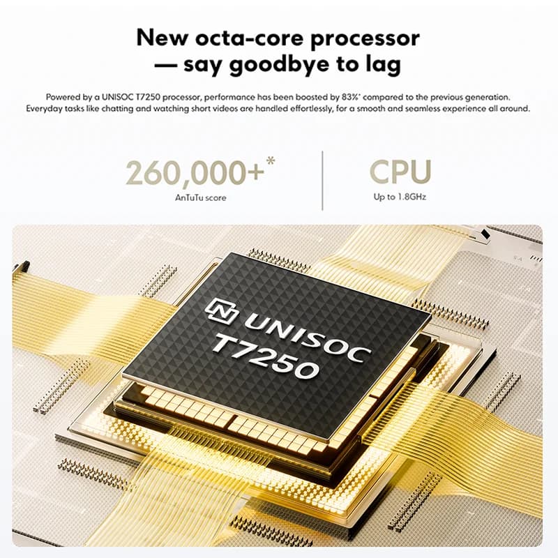 هاتف POCO C71 الذكي الإصدار العالمي شاشة 6.88 بوصة HD+ UNISOC T7250 بطارية 5200 مللي أمبير في الساعة شحن سريع 15 واط كاميرا مزدوجة 32 ميجابكسل ذكاء اصطناعي LCD - 5
