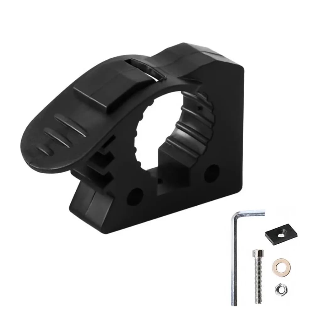 حامل مجرفة لحامل السقف مع مجموعة تثبيت بمشبك مطاطي وقوس تثبيت على الحائط لمعدات التخييم بالشاحنة وحامل سقف للطرق الوعرة - 3