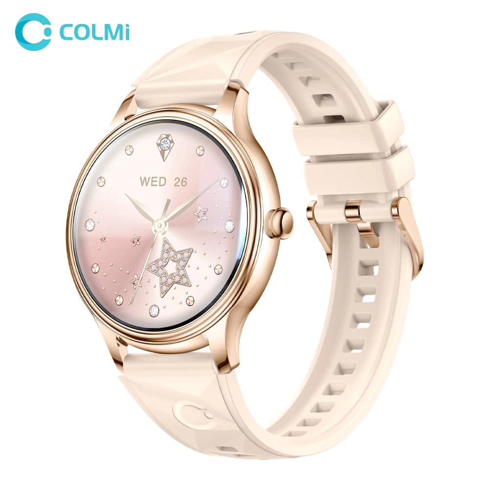 New COLMI L28 Air Ultra-thin Smartwatch 1.32 inch AMOLED Display, Women's Health Management, Exquisite Smart Watch For iOS Phone