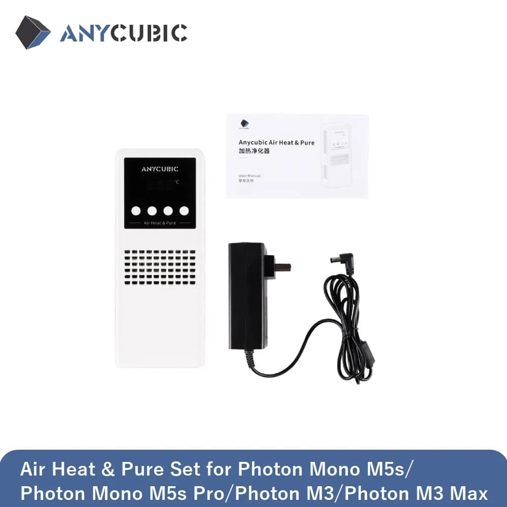 مجموعة ANYCUBIC Air Heat & Pure 2.0 للطابعات ثلاثية الأبعاد Photon Mono M5s / Photon Mono M5s Pro / Photon M3 / Photon M3 MaxLCD