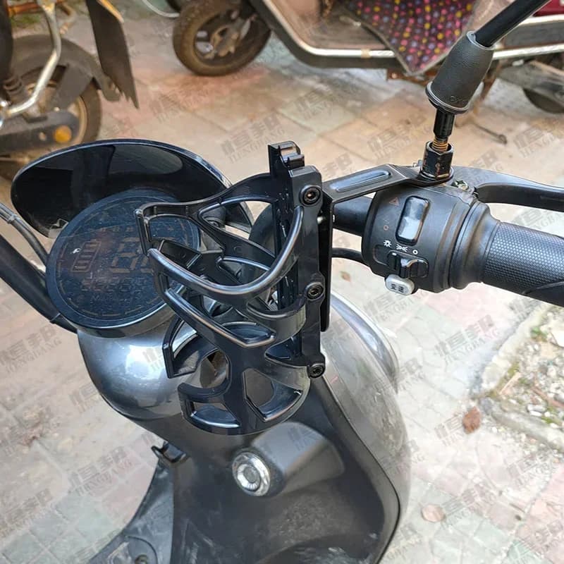 حامل كوب ماء خفيف الوزن للدراجات النارية حامل زجاجة ماء ABS دراجة كهربائية دراجة طرق وعرة حامل زجاجة ماء سهل التركيب