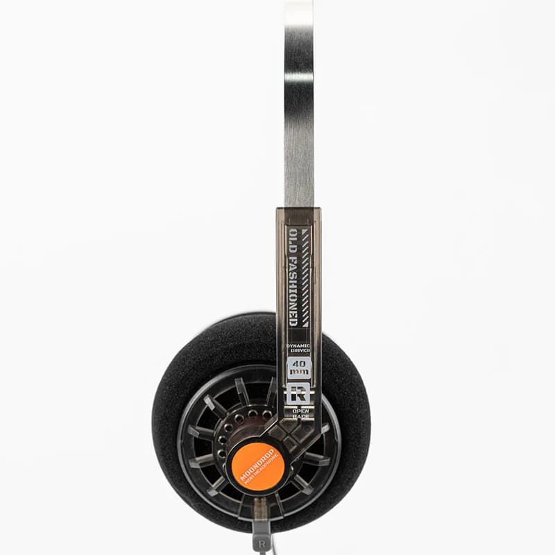 سماعات Moondrop قديمة الطراز رترو مفتوحة الظهر HiFi على الأذن 40mm مشغل ديناميكي وحدات 0.78mm 2Pin كابل قابل للفصل DF-HRTF - 2