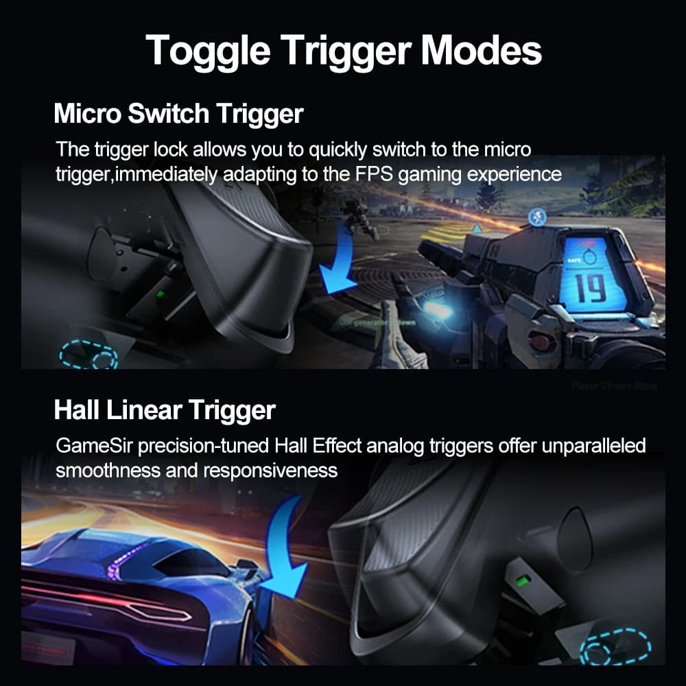 GameSir Tarantula Pro Gamepad PC for Nintendo Switch 2 Switch Android iOS Controle TMR Hall Joysticks NFC 6 axis Gyro Controller - 6