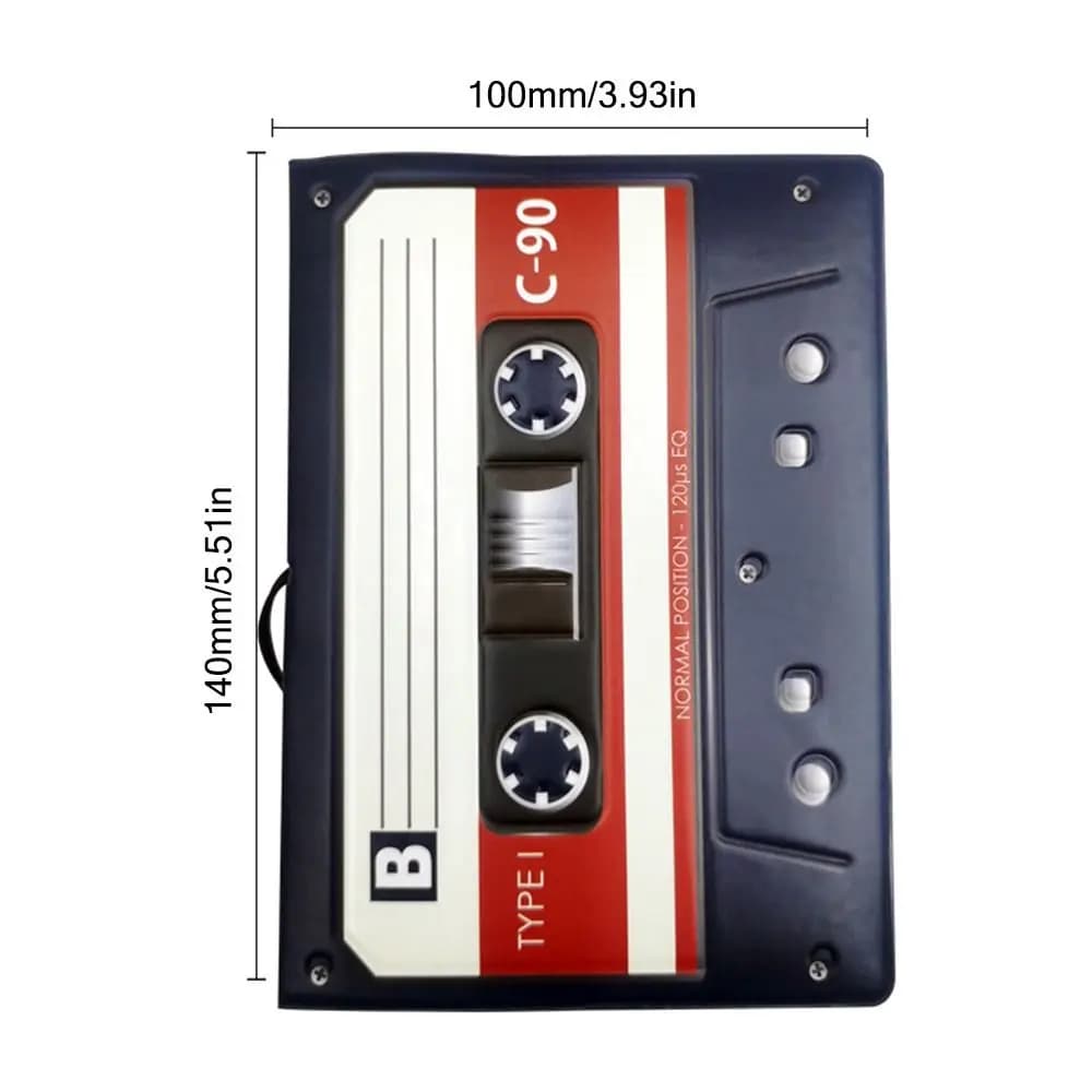 غطاء جواز سفر متعدد الألوان ثلاثي الأبعاد ، شريط صوتي على شكل بيانو ، غلاف واقي بشهادة الكاميرا ، حامل بطاقات متعدد الوظائف - 6