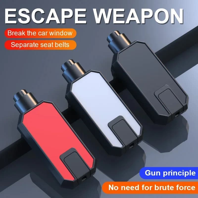 Car safety hammer emergency window breaker car multifunctional safety breaking hammer life hammer safety supplies Accessories - 4