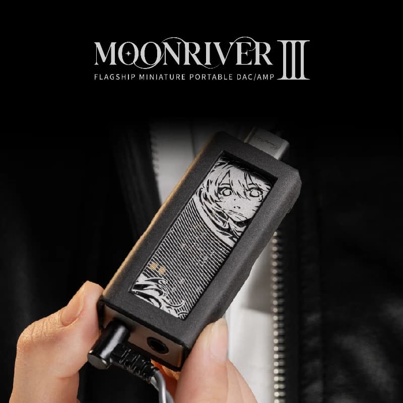 حافظة جلدية واقية MOONDROP لمضخم سماعات Moondrop Moonriver 3 - 2