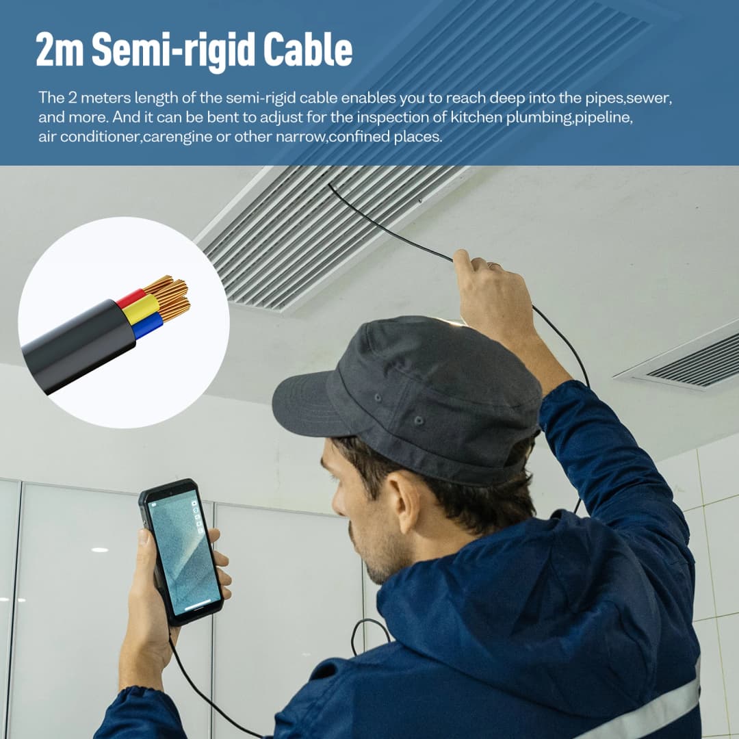 Ulefone  Waterproof 3 in 1 Endoscope /For ARMOR 9/ARMOR 9E/Power Armor 13/Power Armor 18T - 6