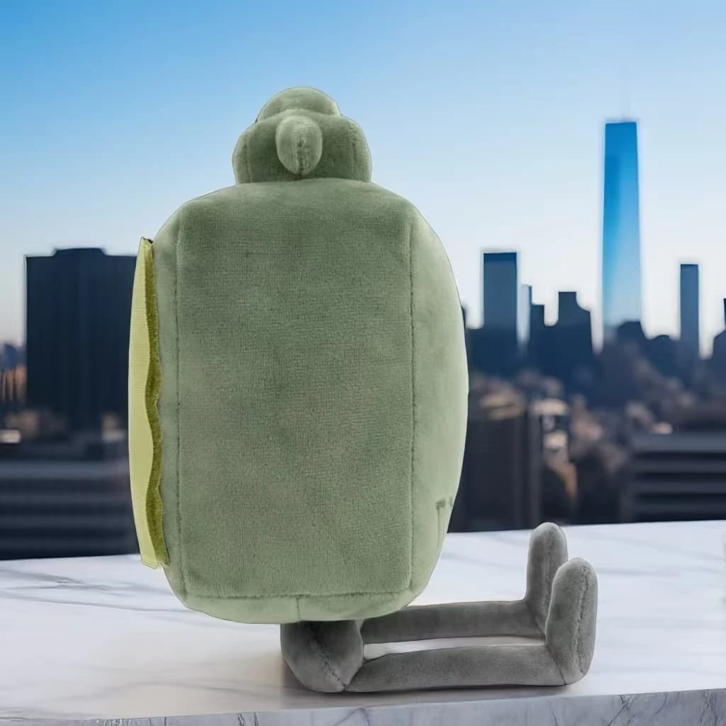 لعبة كلاي ذا كلايمور القطيفة الناعمة المحشوة على شكل حيوان قطيفة ناعمة للديكور وسادة لطيفة دمية هدية رائعة للأطفال ومحبي الألعاب - 5